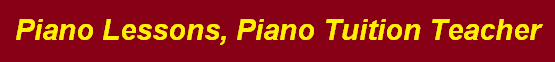 Piano-tuition, piano-teacher